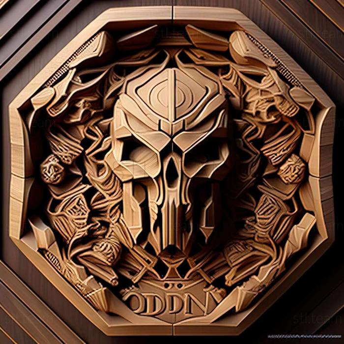 3D модель Розширена гра Doom Destiny (STL)